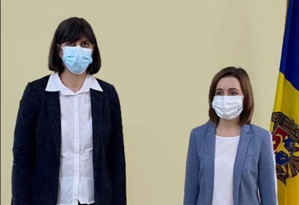 Maia Sandu s-a întâlnit cu Laura Codruța Kovesi la Bruxelles