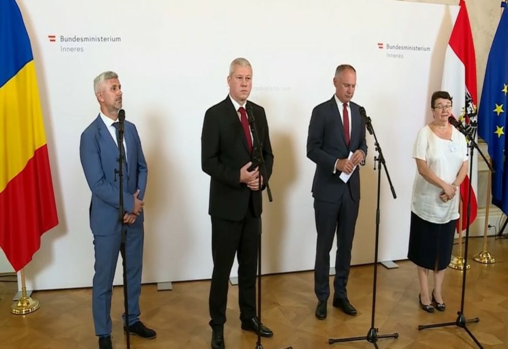 Gerhard Karner, ministrul de Interne austriac, după întâlnirea cu Predoiu: Poziţia noastră este că sistemul Schengen, ca întreg, nu funcţionează, de aceea nu suntem deschişi pentru extinderea acestuia