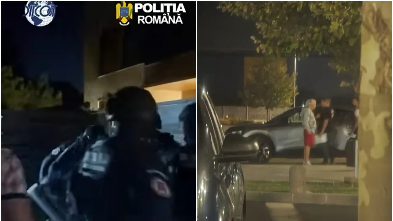 Noi imagini cu momentul intrării mascaților în vila lui Călin Georgescu - VIDEO