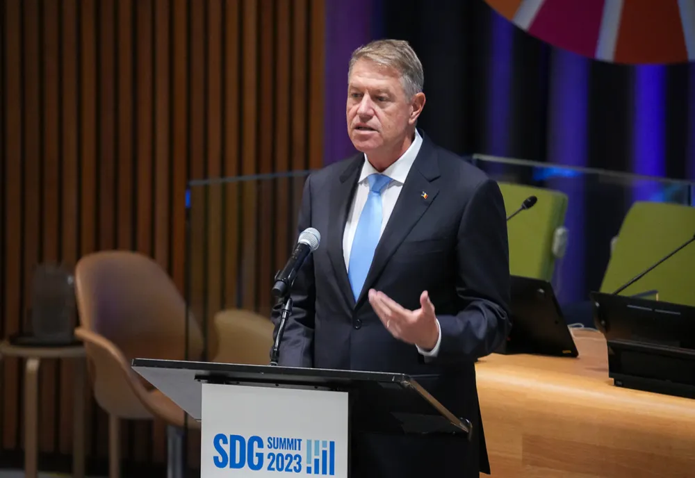 Klaus Iohannis, discurs la New York: „România a făcut progrese semnificative în ceea ce privește ODD-urile asociate protecției mediului”