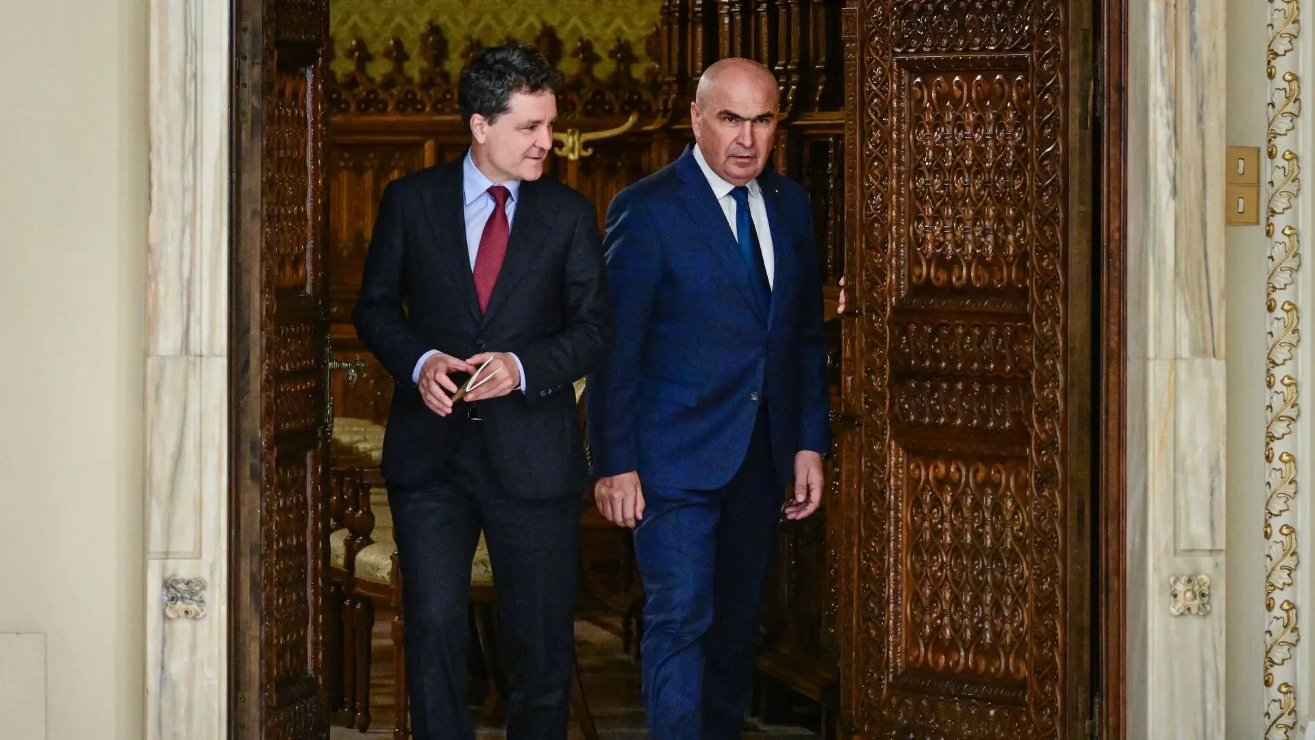 Nicușor Dan și Ilie Bolojan