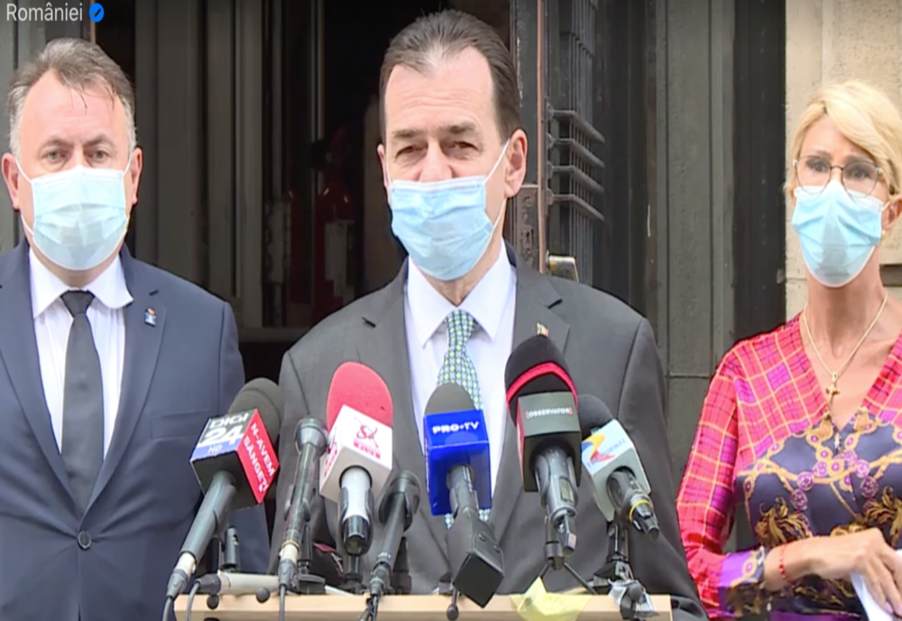 Premierul Orban: În București se vor lua cele mai severe măsuri. Scopul e să reducem cât mai mult interacțiunile între oameni