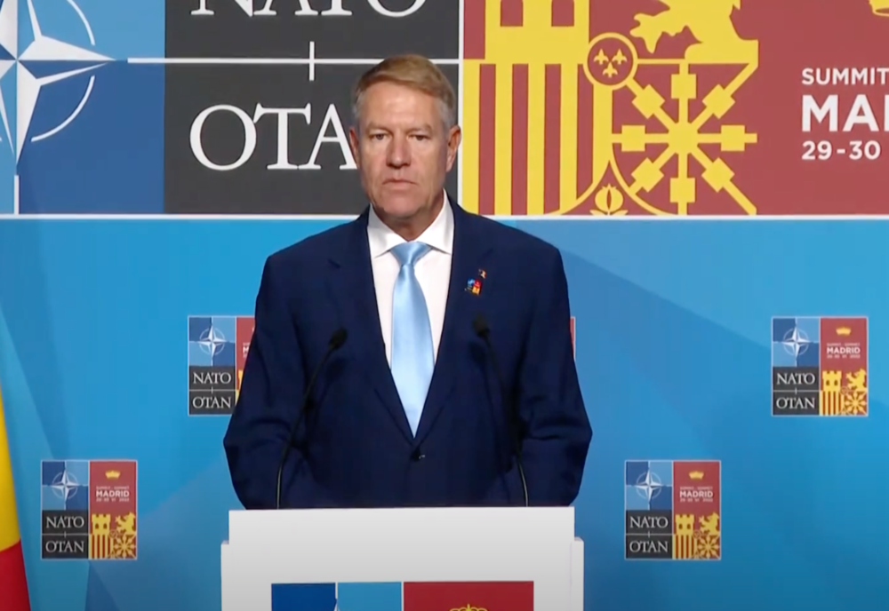 Iohannis: Este nevoie de mai multă forţă de apărare, de descurajare pe Flancul Estic