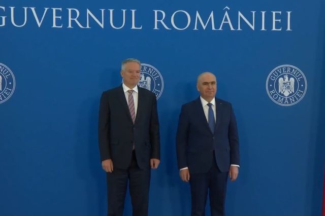 Secretarul general al OCDE a fost primit de Ilie Bolojan la Palatul Victoria